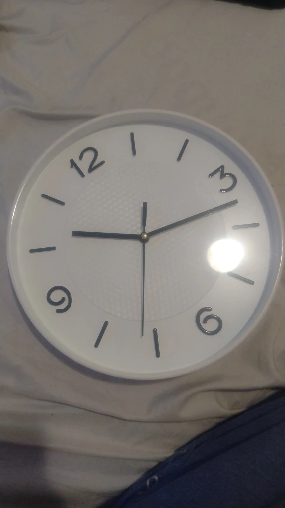 White Wall Clock
