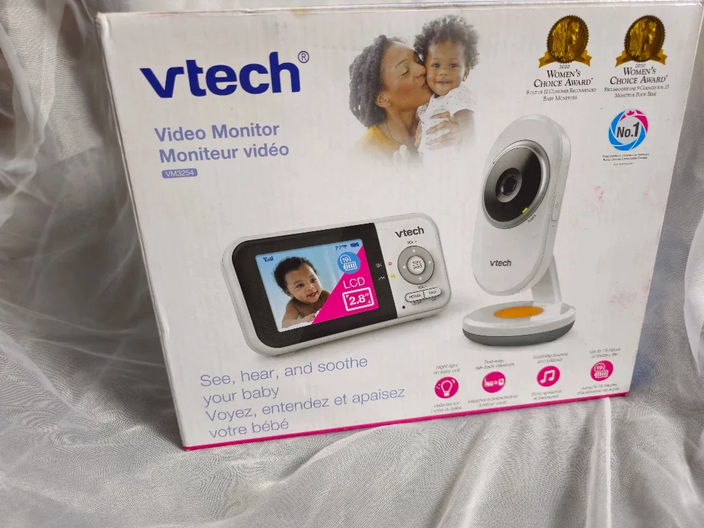 VTech VM3254 Video Baby Monitor - Like New!