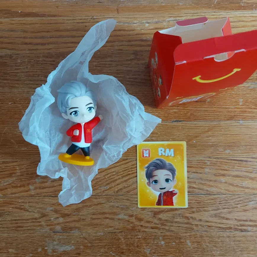 NEW -  McDonald's TinyTAN RM Figurine image indicator(5)