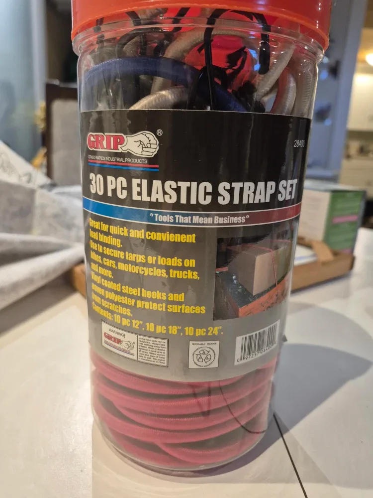 Grip 30 PC Elastic Strap Set