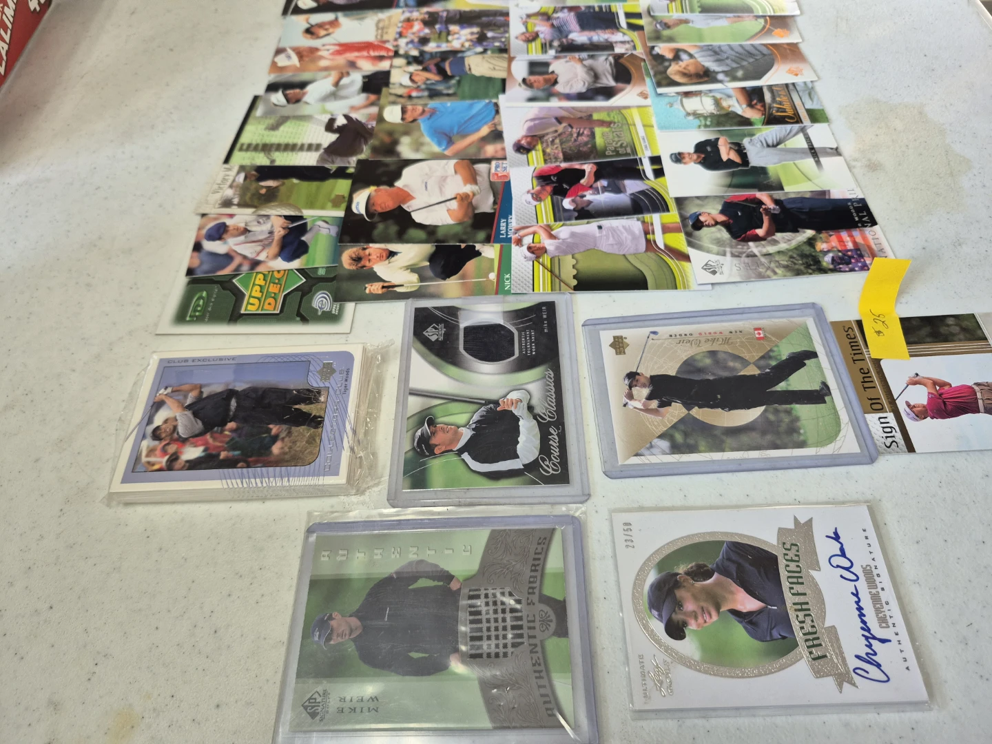 Golf Trading Cards Collection