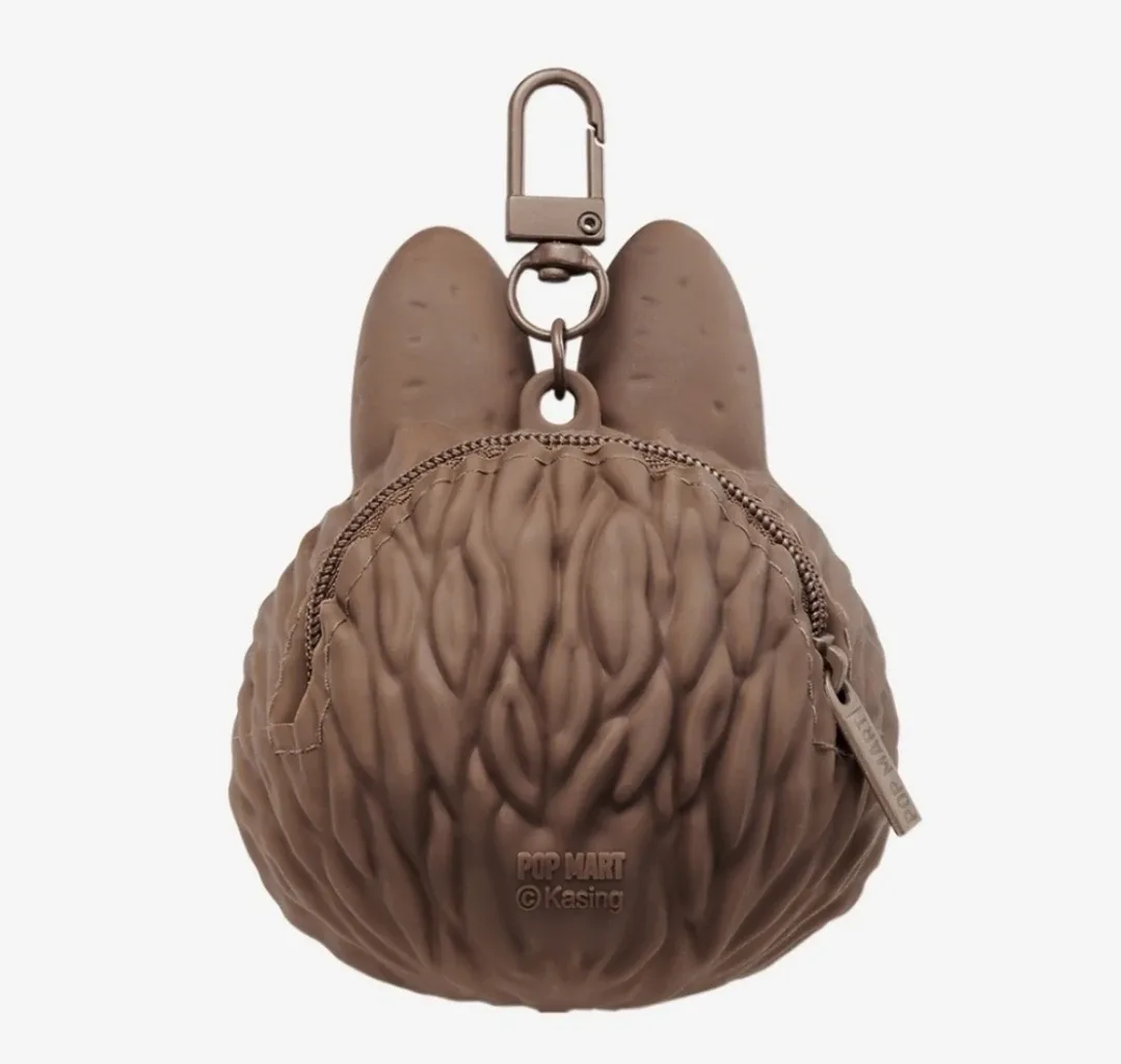 Labubu Original Forest Fairy Tale Silicone Earphone Bag Keychain image indicator(3)