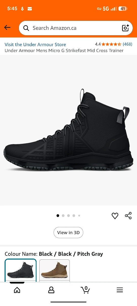 Under Armour Micro G Strikefast Mid Cross Trainer - photo 4