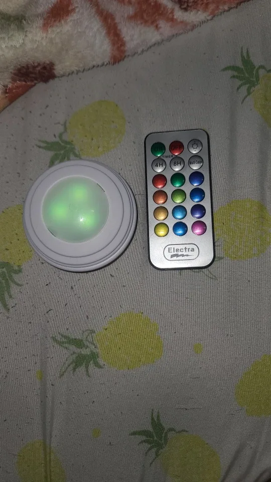 Electra Plus Puck Light with Remote