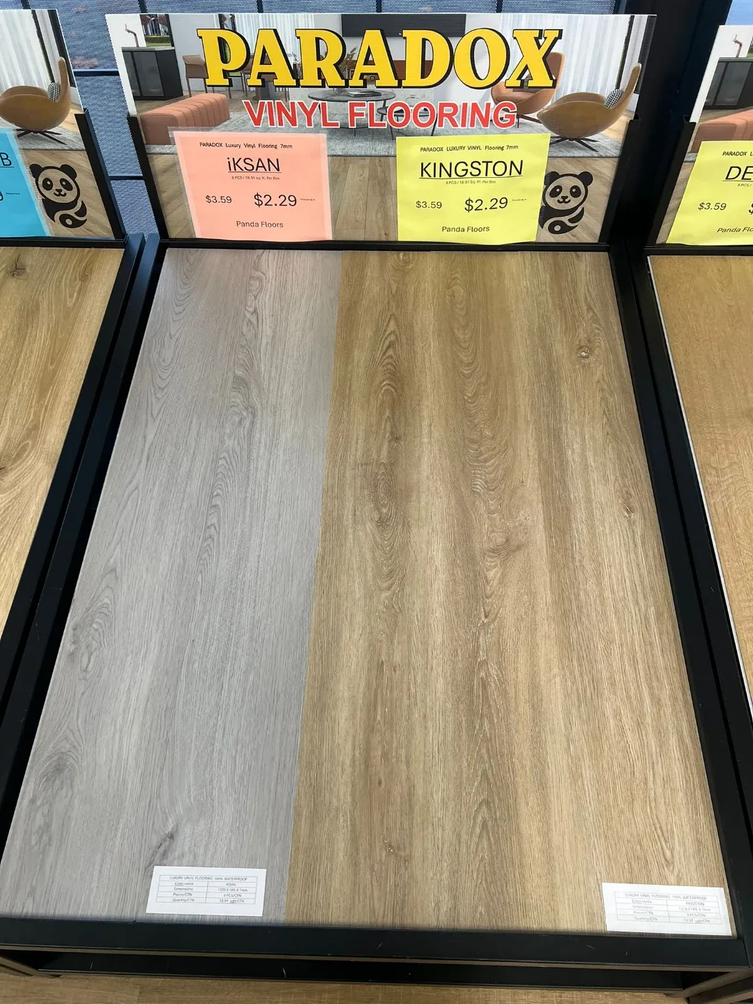 Vinyl flooring