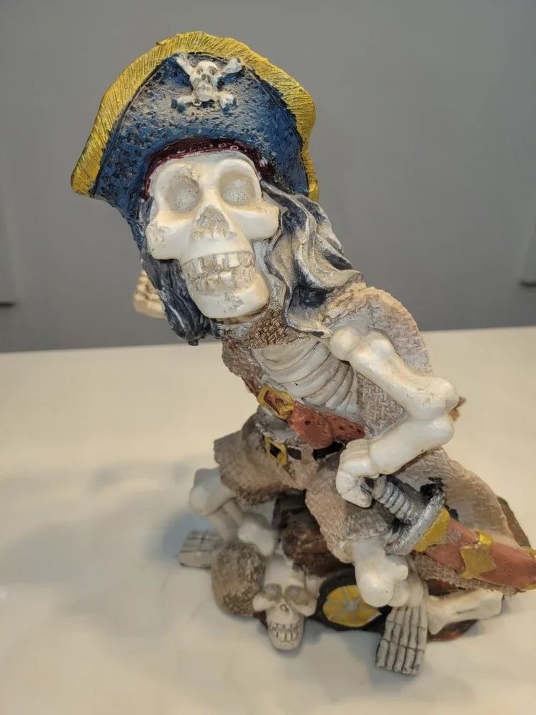 Pirate Skeleton Figurine