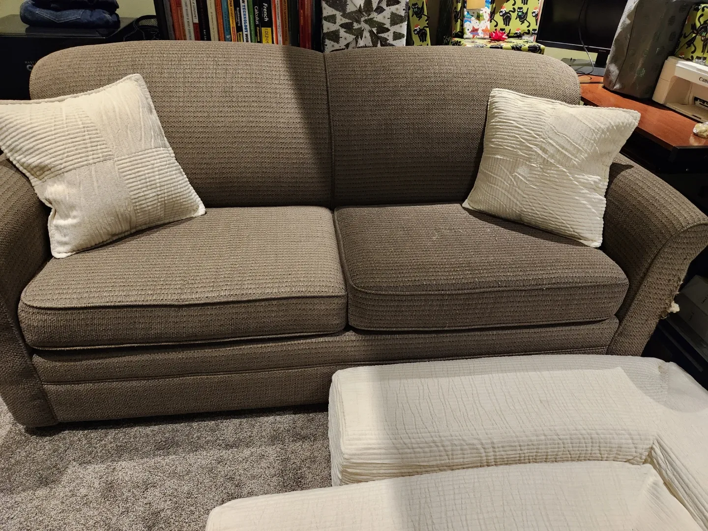 Grey Hide-a-bed Sofa