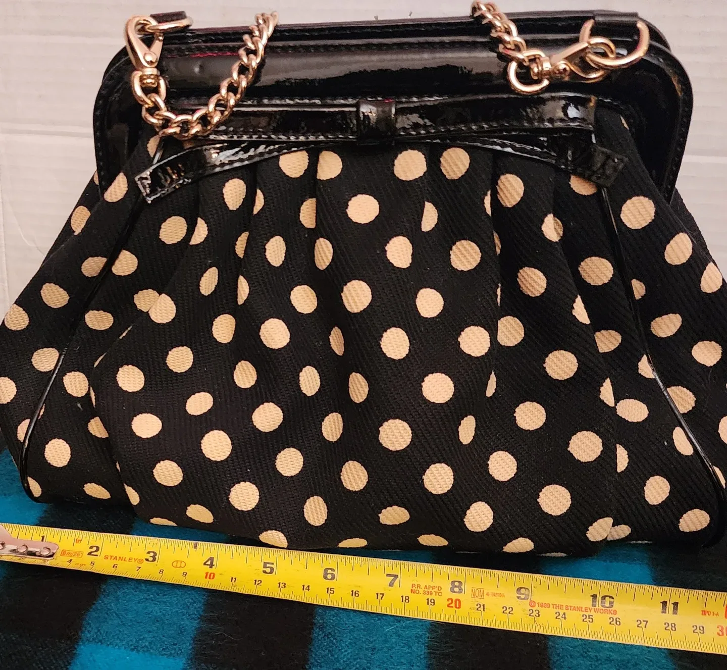 Kate Spade Black Polka Dot Purse image indicator(4)