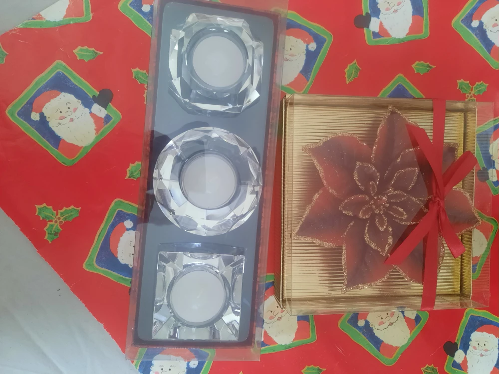 New Decora Glass Tealight Holders (Set of 3)