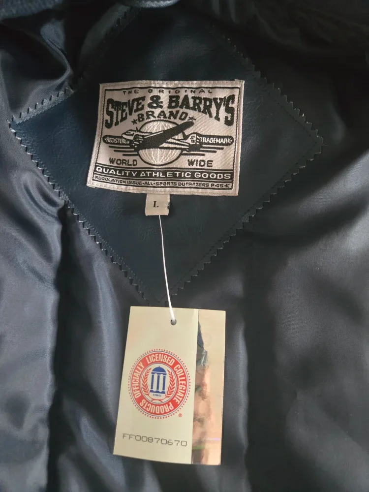 Steve & Barry's Illinois Varsity Jacket - Size L image indicator(3)