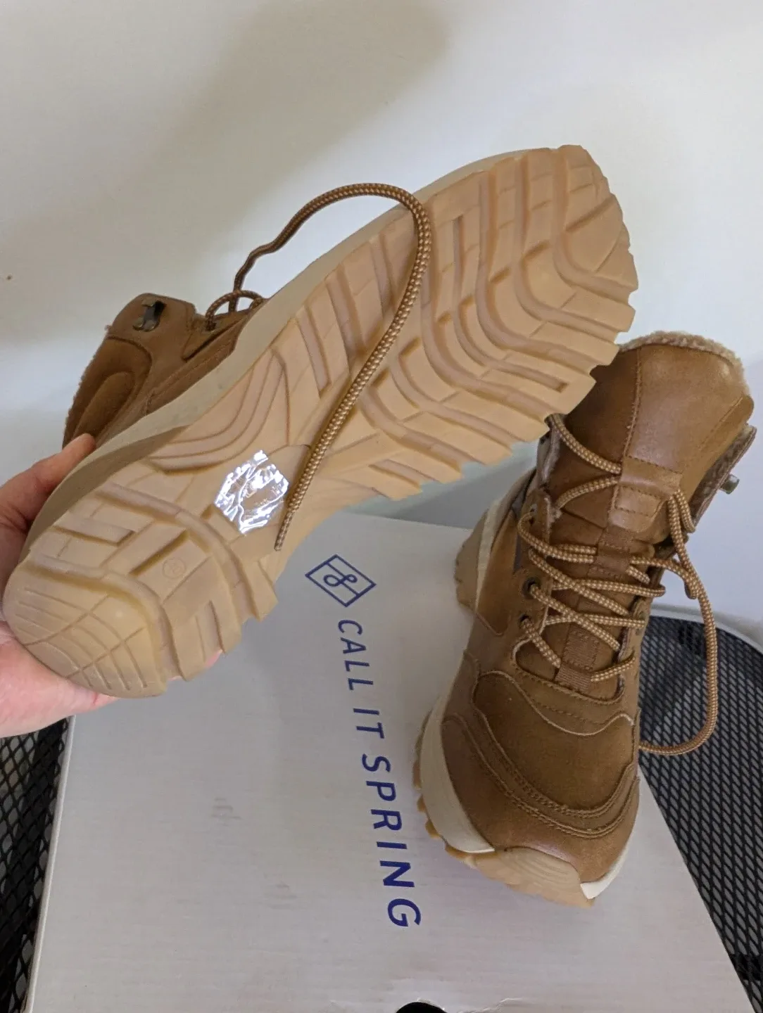 Call It Spring Karlen Brown Boots - Size 9 image indicator(2)