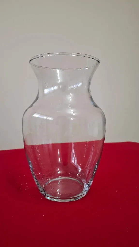 Clear Glass Vase