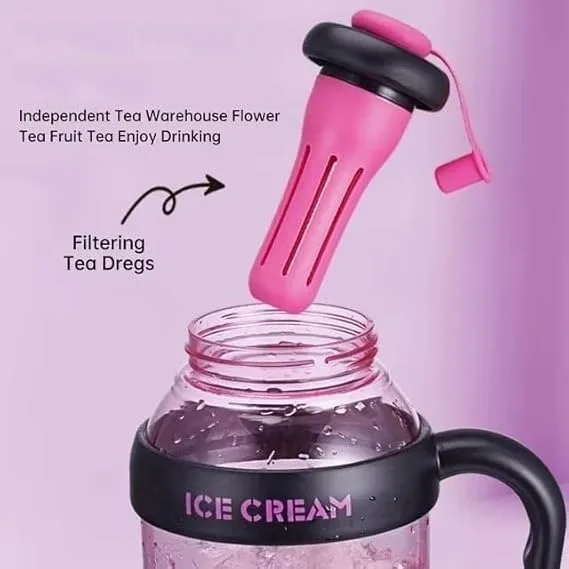🖤🍓 Ice Cream Mixer Bottle – Bold & Brand New! 🍓🖤 image indicator(6)