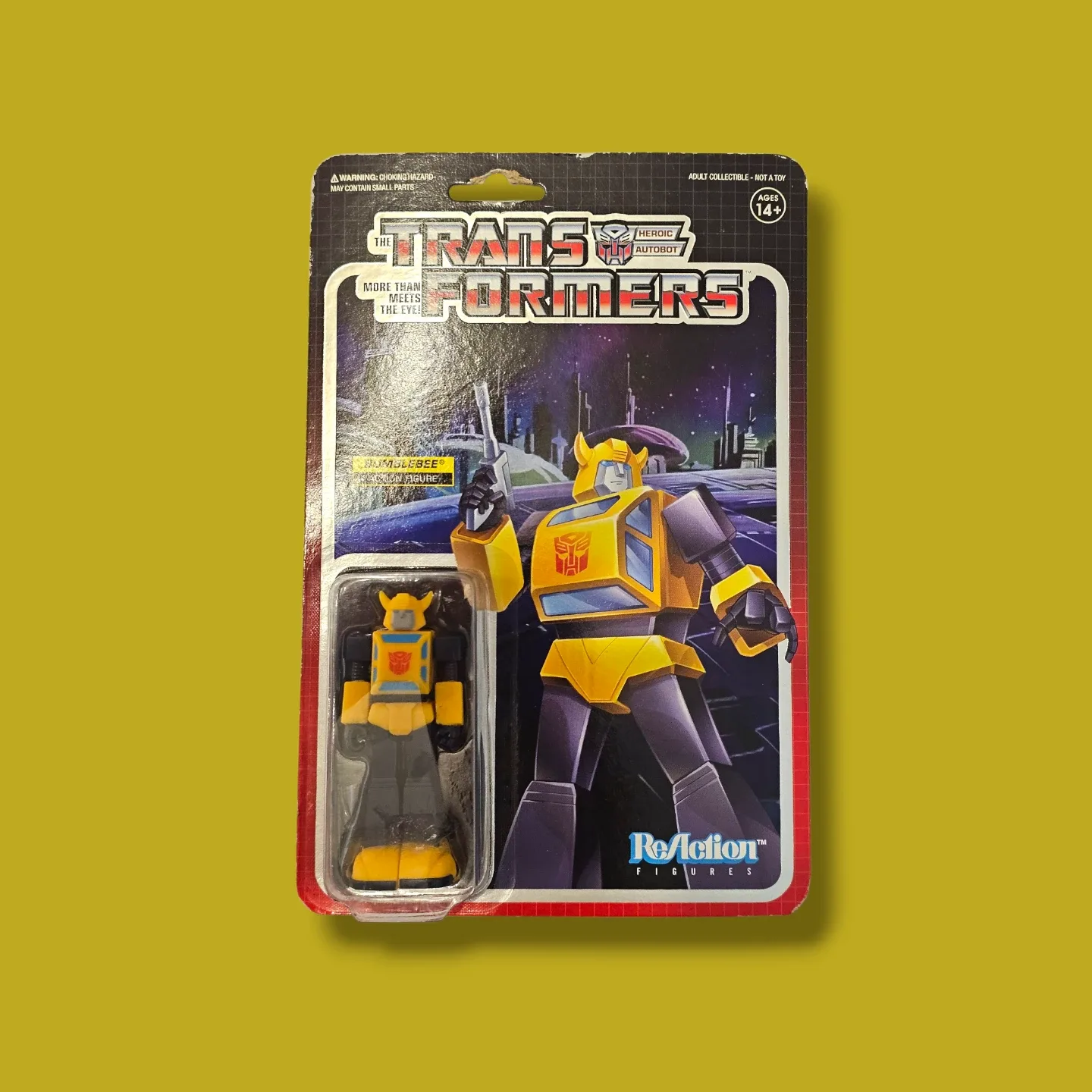 Transformers Bumblebee ReAction Figure