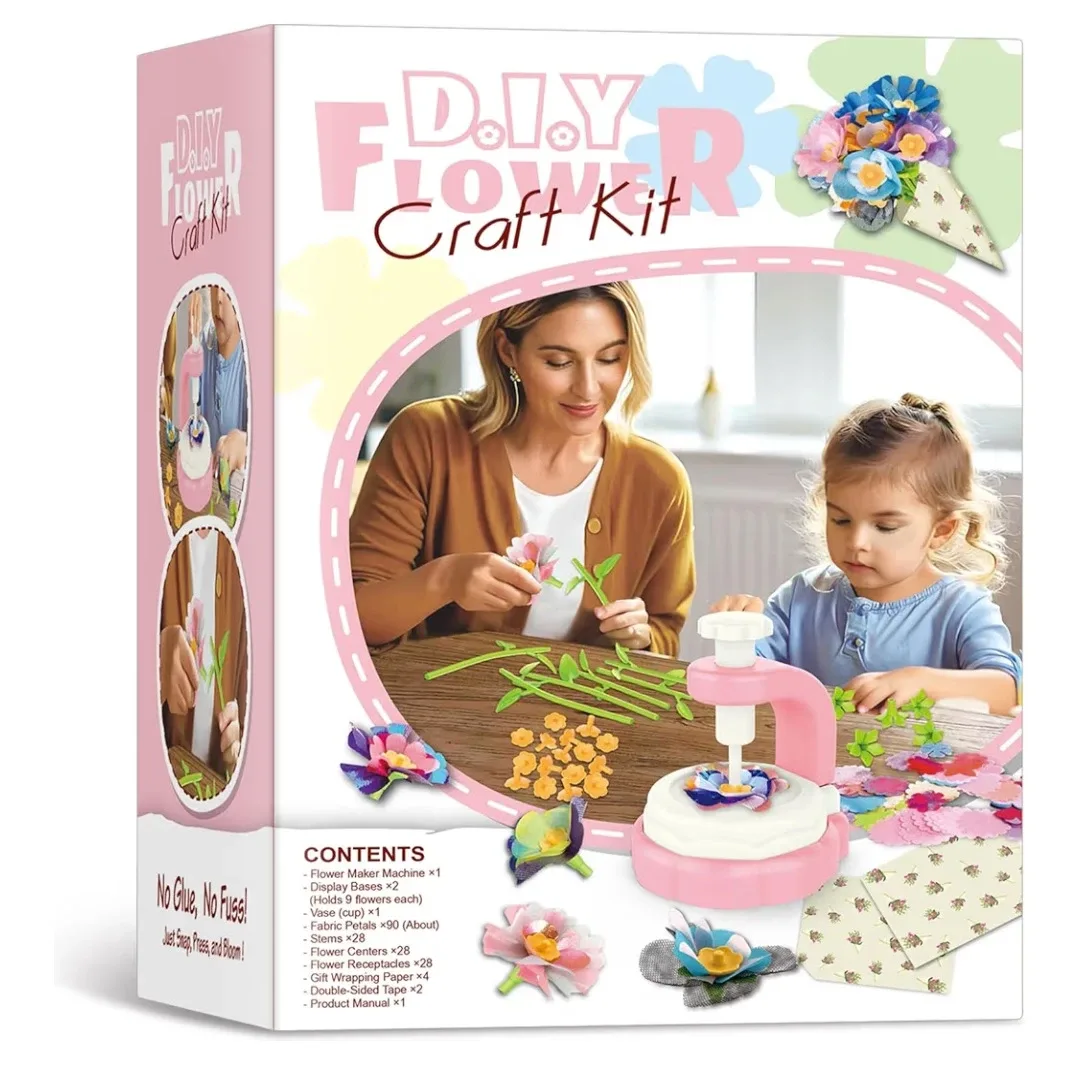 D.I.Y Flower Craft Kit - New in Box! image indicator(4)