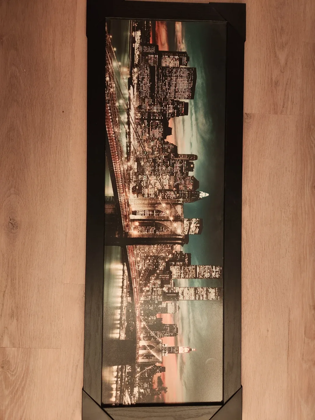 Wall Art - NYC Skyline, World trade center and brooklyn bridge