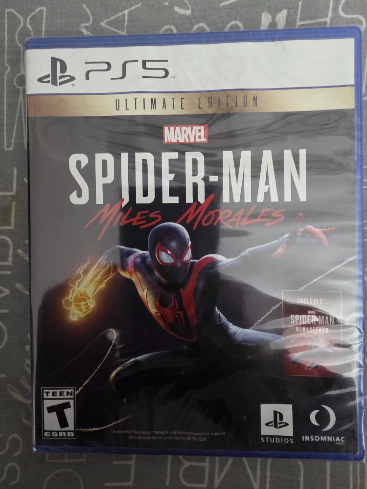 New Spider-Man Miles Morales Ultimate Edition PS5