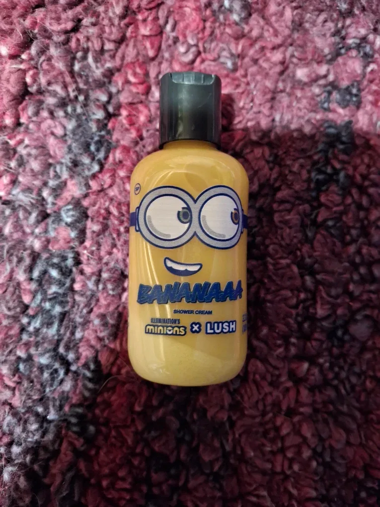 Lush Minions Bananana Shower Cream