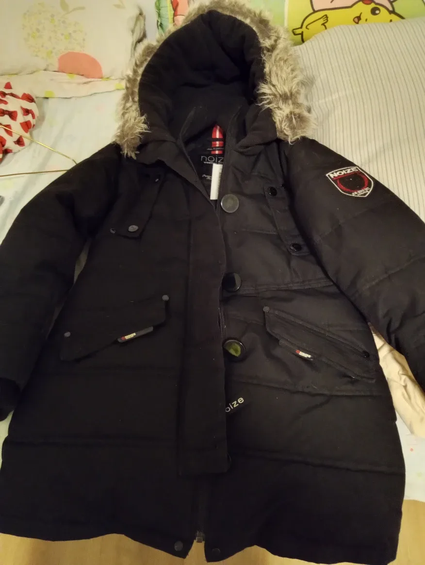 Branch new bllack winter coat $35. image indicator(2)