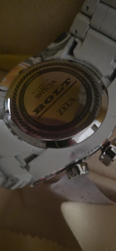 Invicta Men  Bolt Zeus Hydroplated Graffiti Chronograph Silver - photo 5