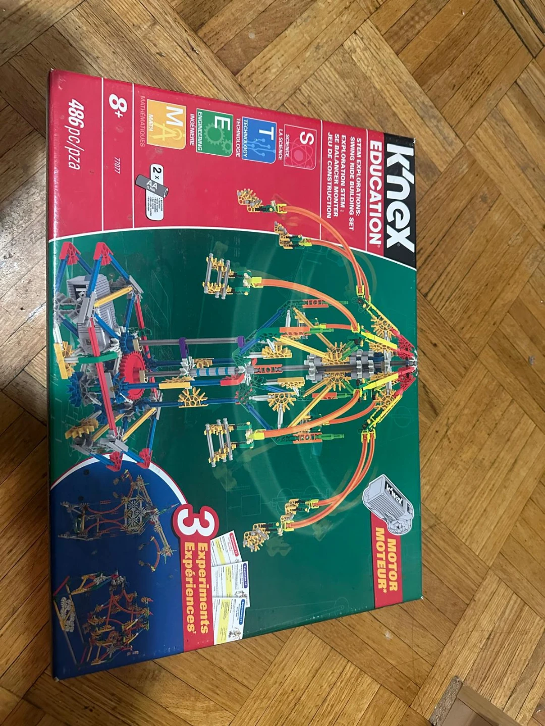 Knex Education Swing Ride Building Set - 486 Pieces