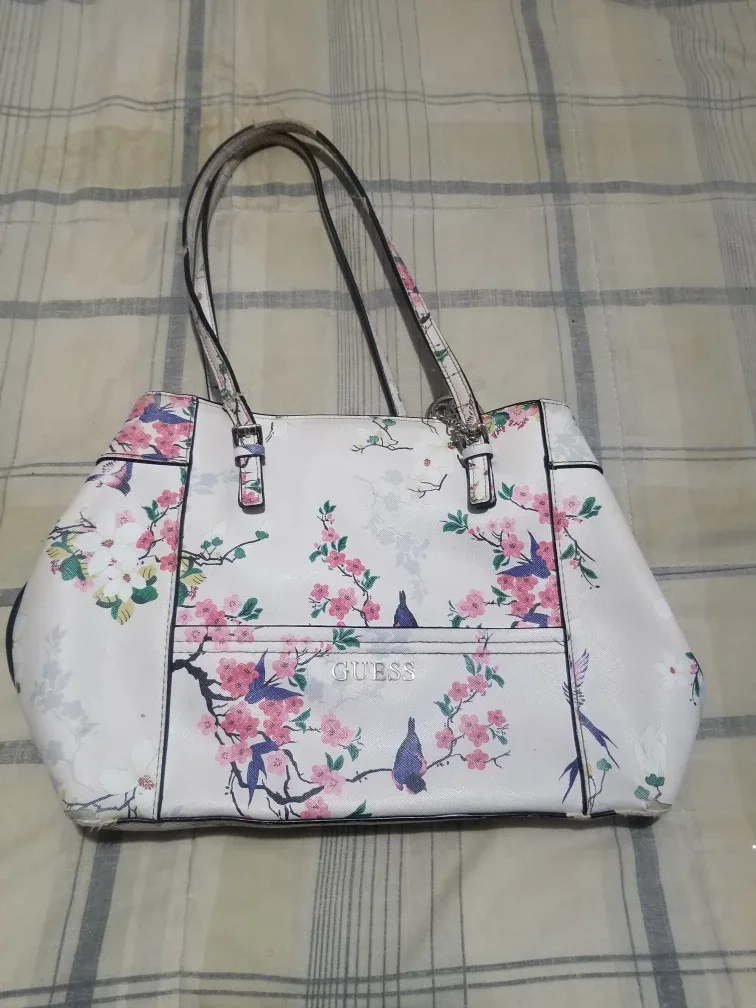 Guess Floral Tote Bag