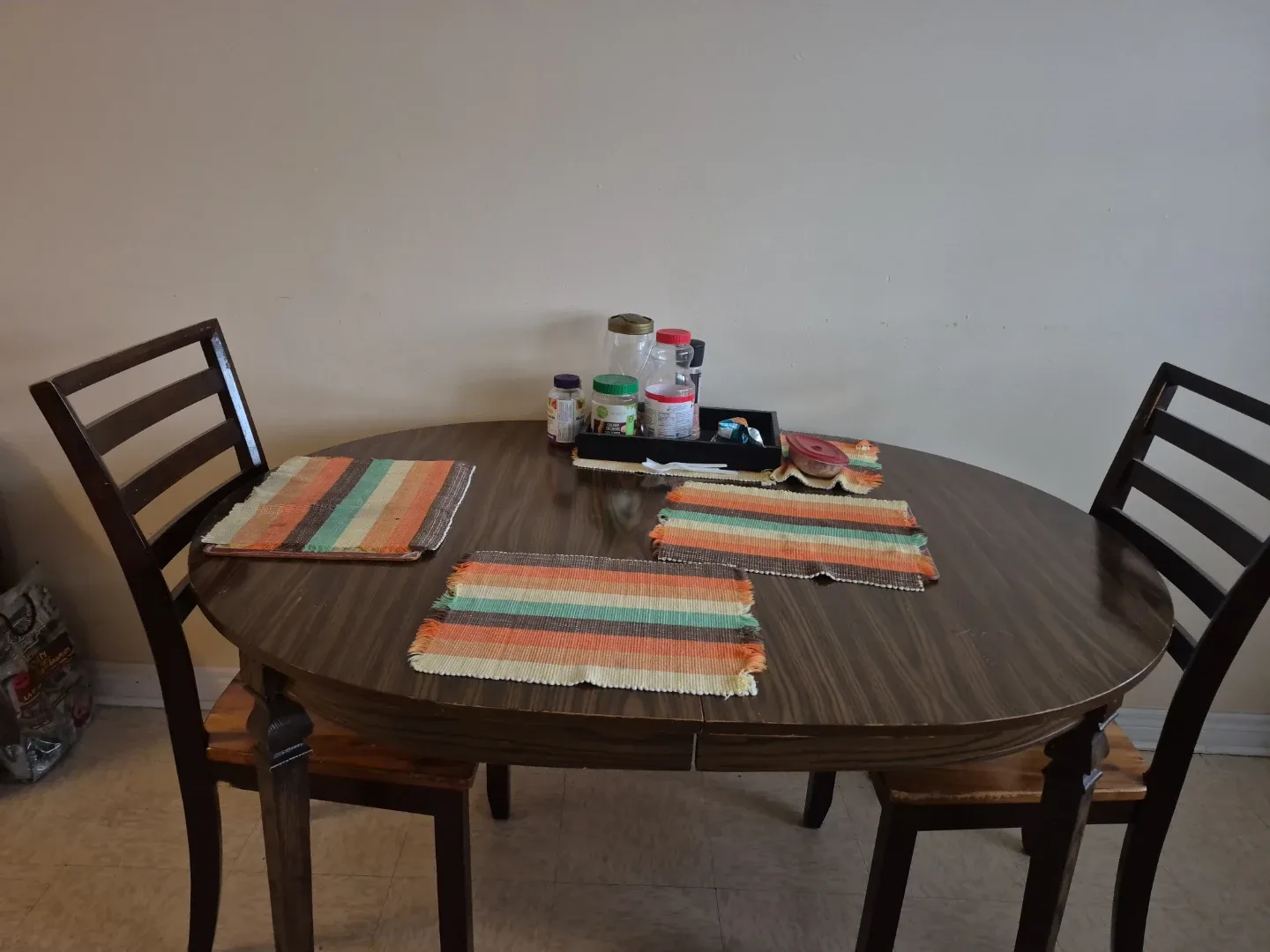 Dining table with 4 chairs
