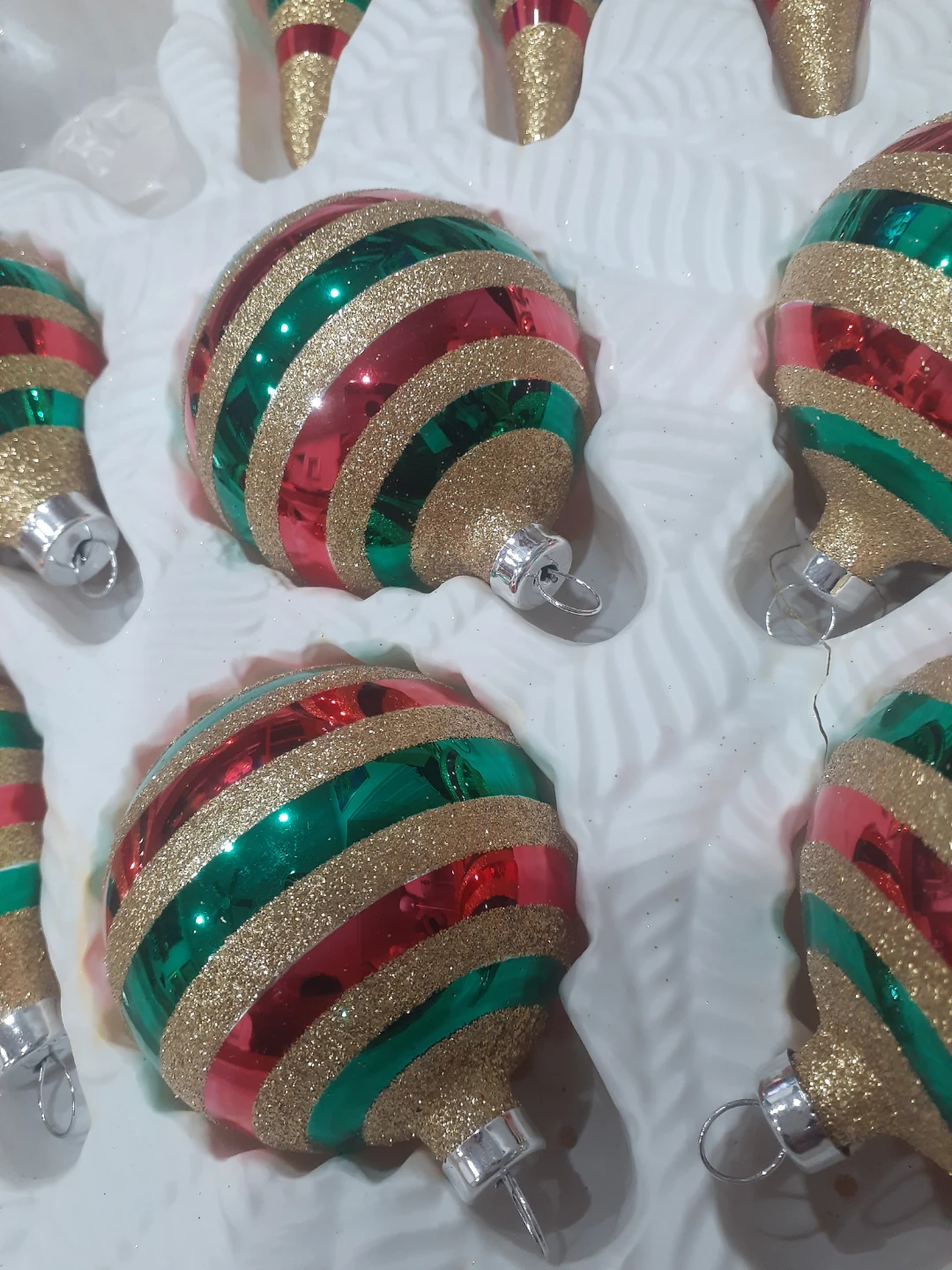 Vintage Christmas Glass Decorations - photo 3