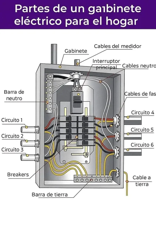 Electrical Cabinet Parts Diagram