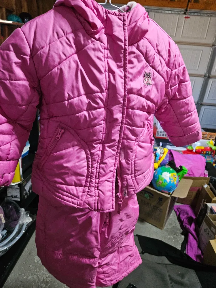 Vibrations Pink Snowsuit - Size 2
