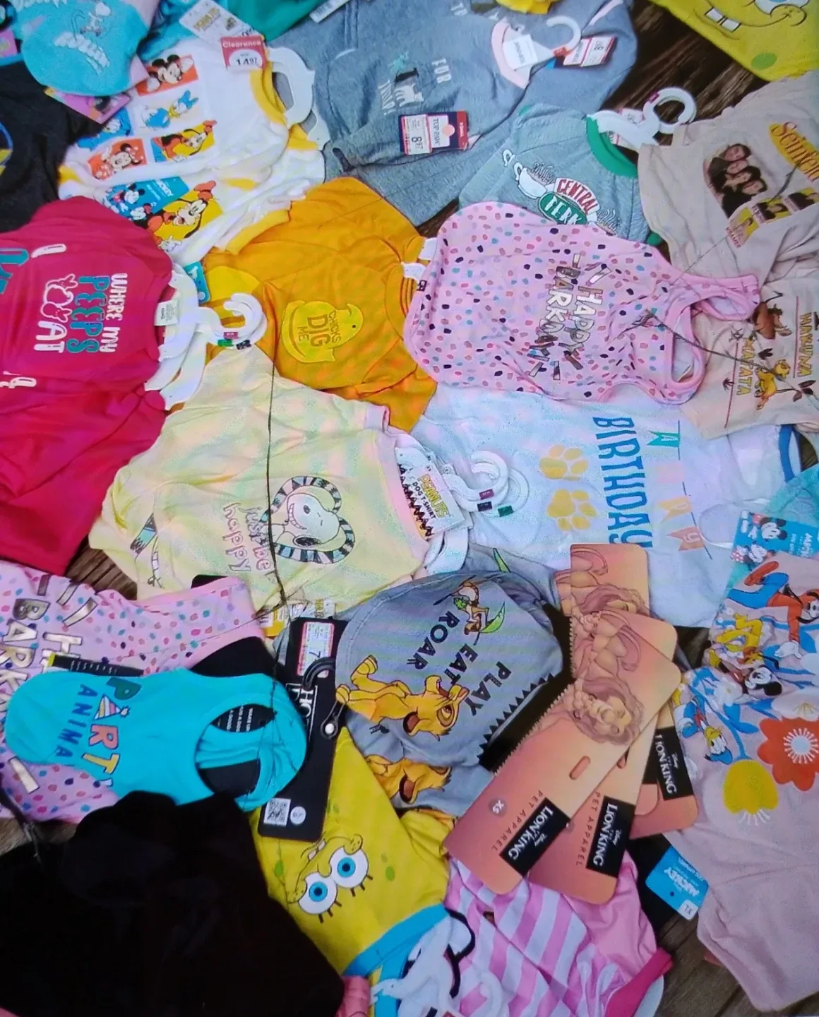 Pet Supplies Lot: Leashes, Collars, Carrier, Clothes image indicator(2)