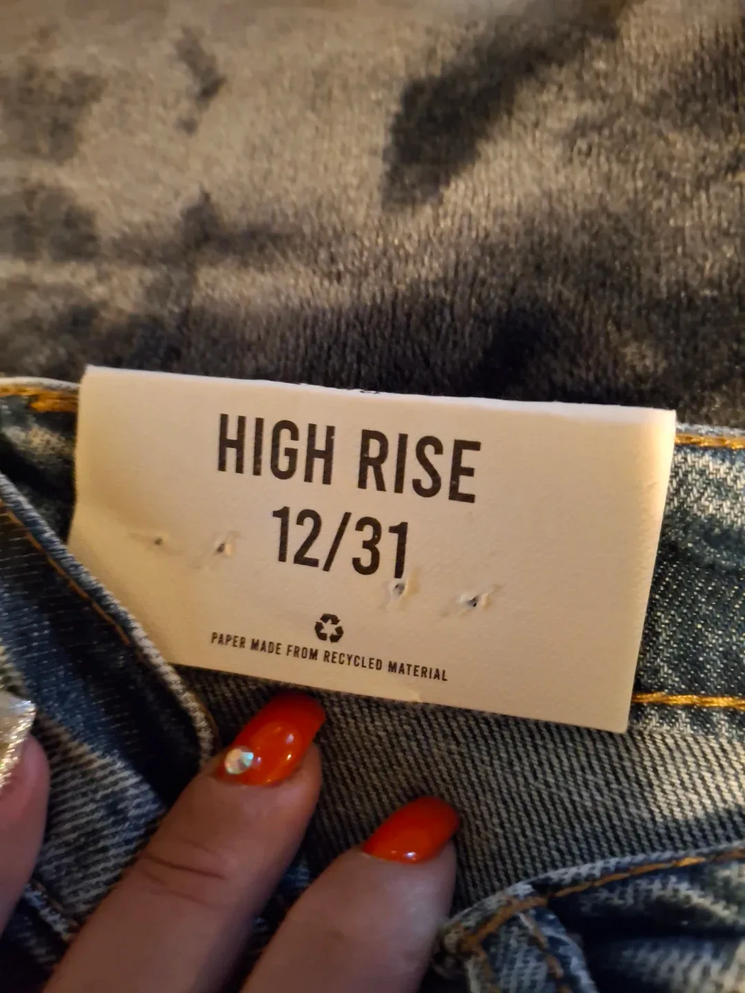 Kensie Retro Luxe Stretch Jeans High Rise Size 12/31 image indicator(2)