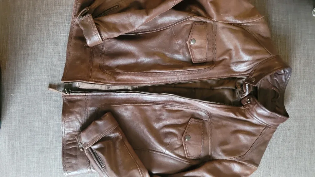 Brown Leather Jacket - Danier