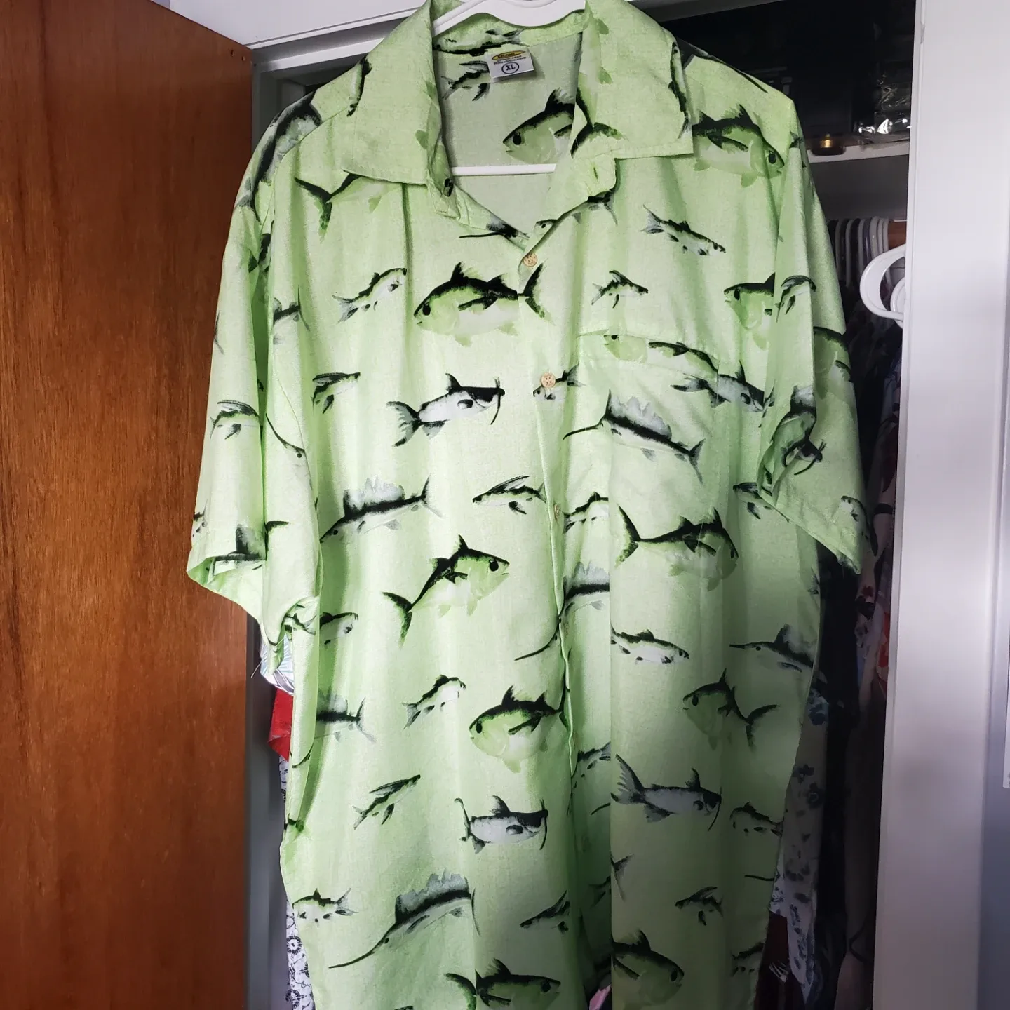 Rima Fish Print Shirt - Size XL image indicator(2)