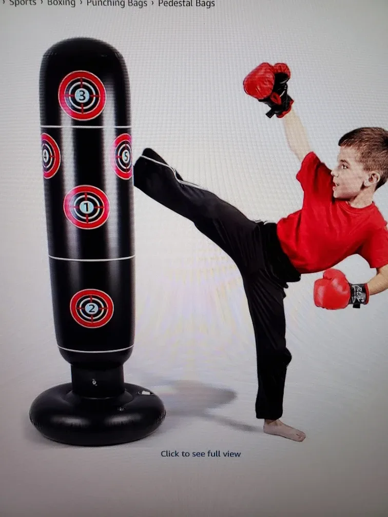 BOY Inflatable Punching Bag for Kids