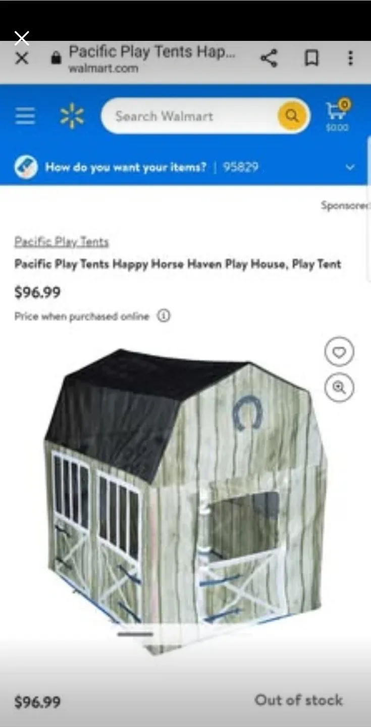 Pacific Play Tents Happy Horse Haven Play House image indicator(2)
