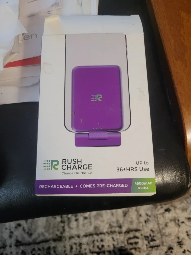 Rush Charge On-the-Go - Rechargeable 4500mAh