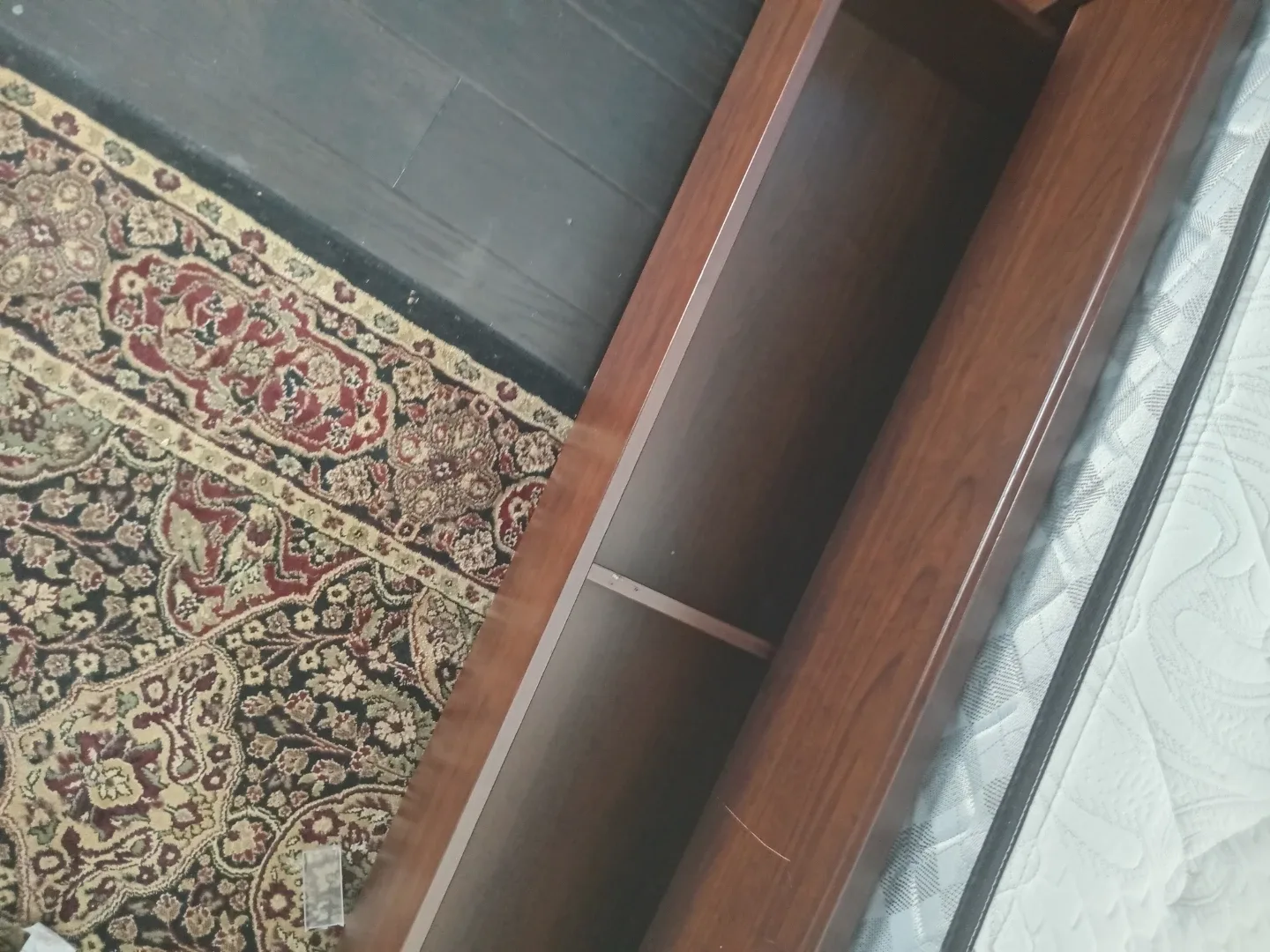 Queen Size Bed Frame with Storage Drawers image indicator(2)