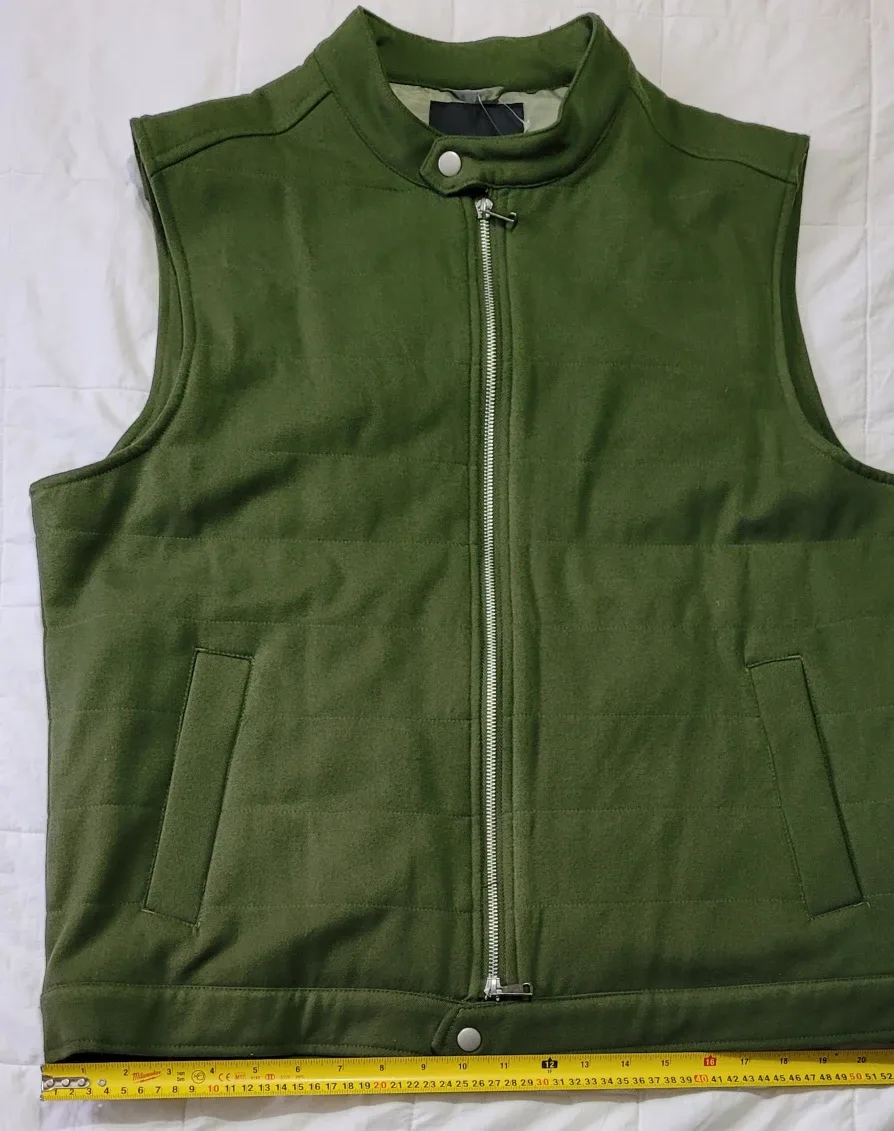 Matteo Delucchi Green Vest - Size M (NWT) image indicator(3)