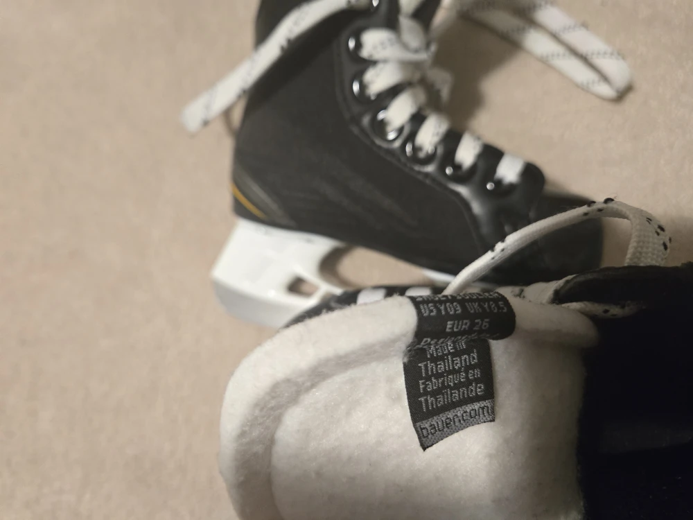 Bauer Ice Skates 14O - US Size Y9 - photo 2