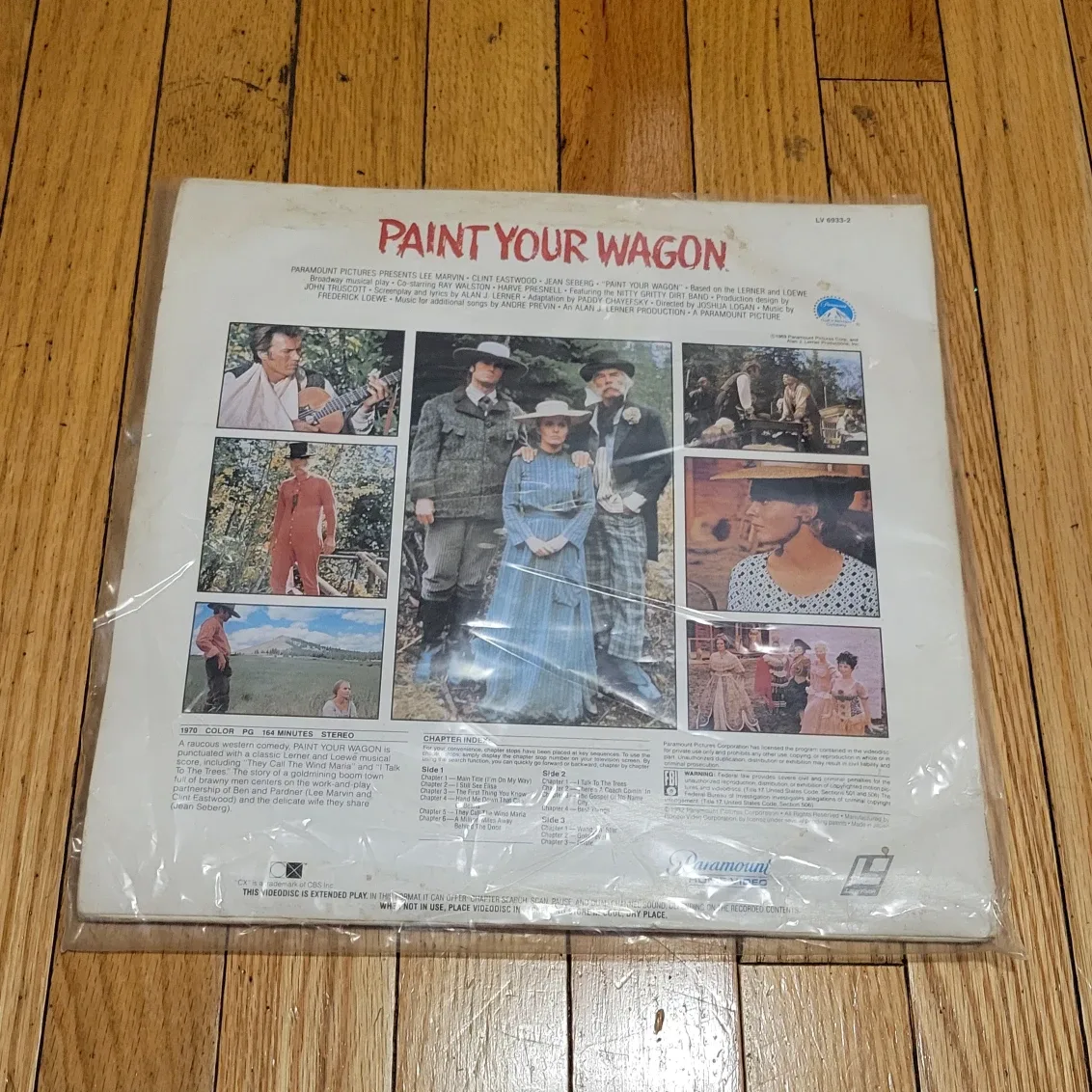 Paint Your Wagon Laserdisc brand new image indicator(2)