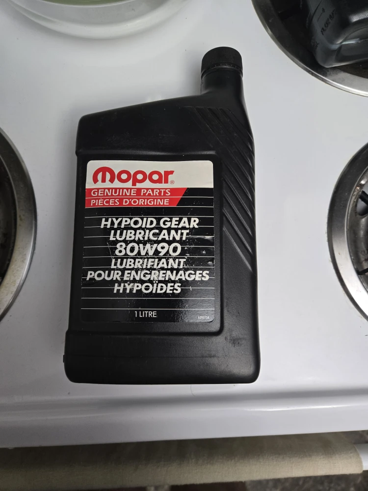 Mopar Hypoid Gear Lubricant 80W90 - 1 Litre