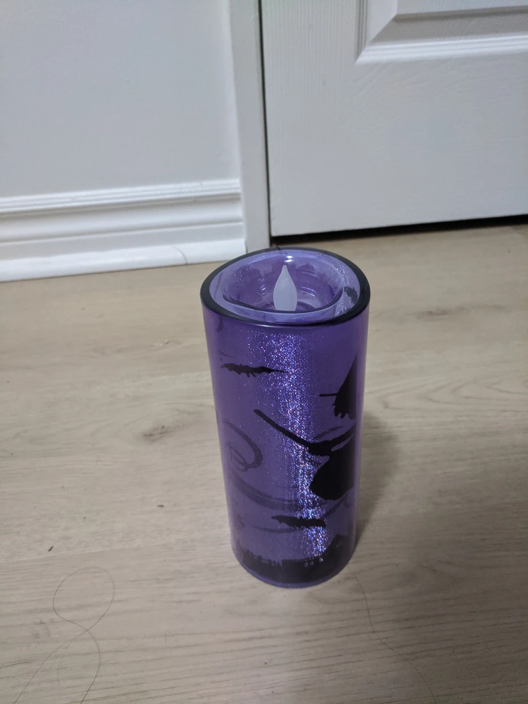 Halloween Witch LED Candle