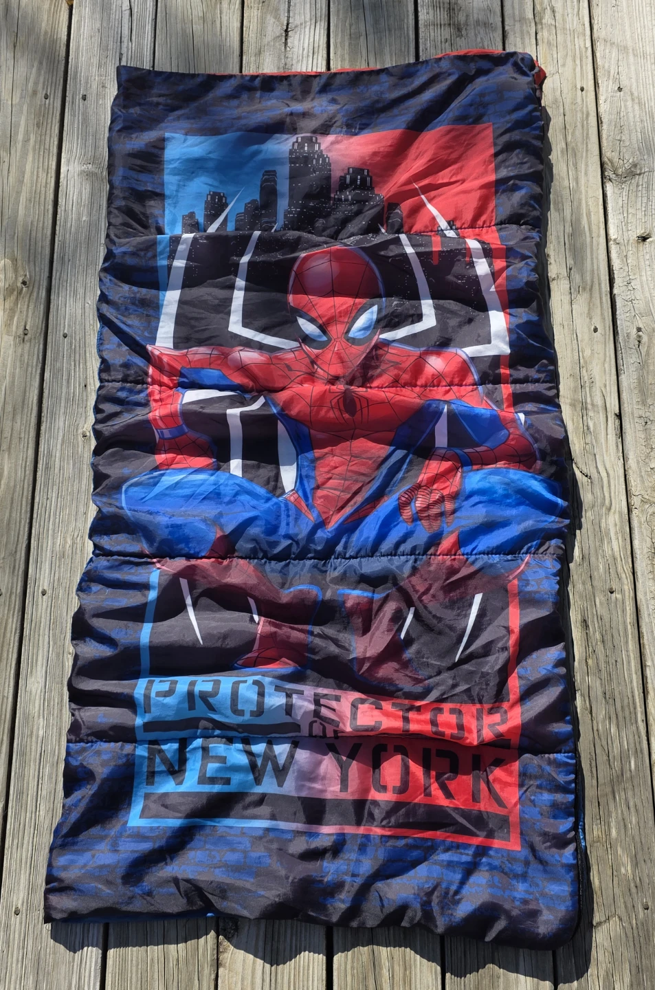 Spider-Man Kids Sleeping Bag!