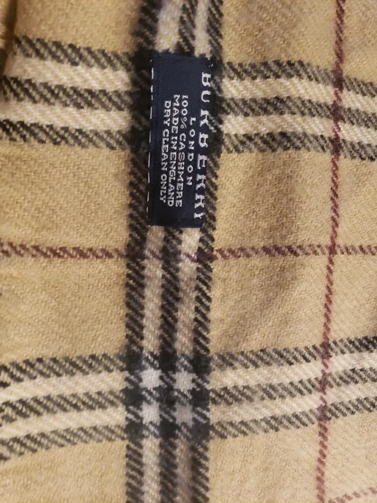Burberry London Cashmere Scarf