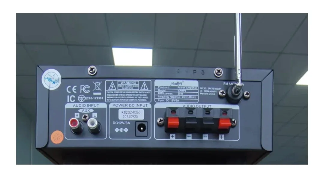 Moukey MAMP3 BLUETOOTH Mini Karaoke 400 Watt Amplifier. image indicator(4)