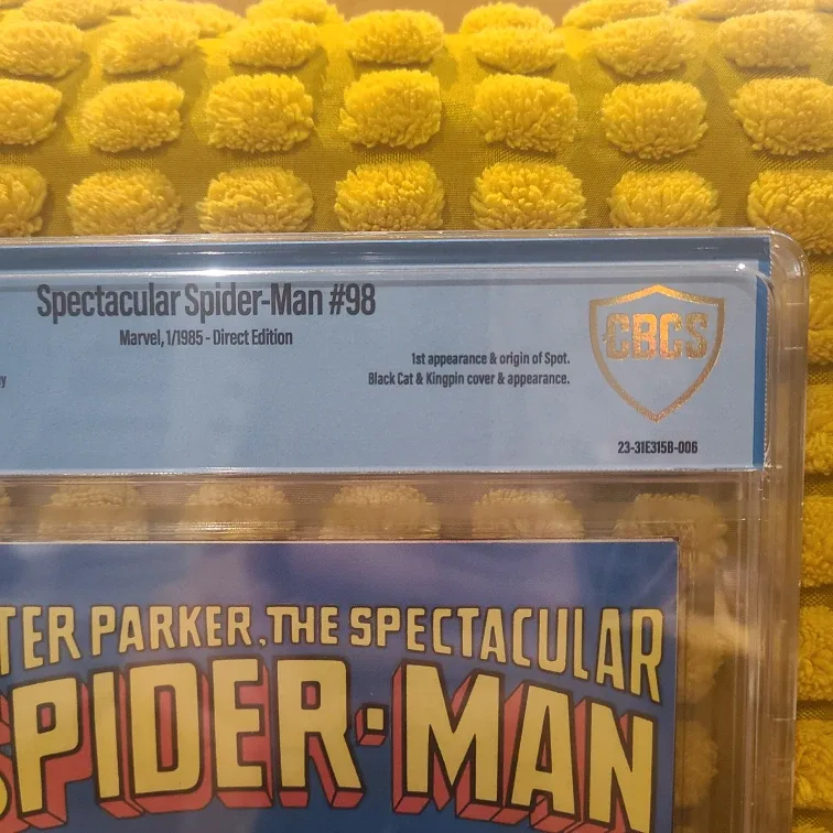 Spectacular Spider-Man #98 Graded CBCS 9.0 Comic Book image indicator(4)