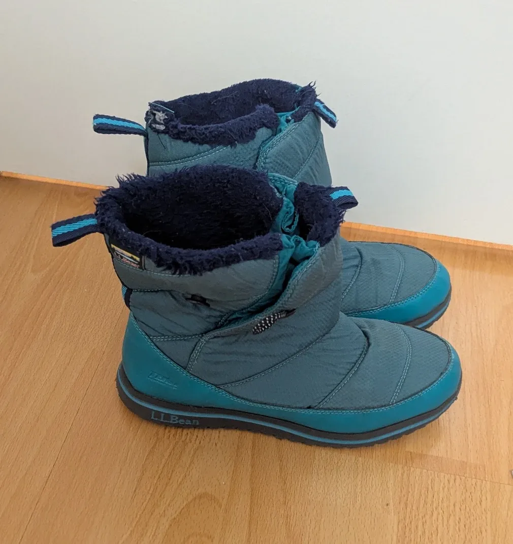 L.L.Bean Winter Teal Boots  - Women's Size 6