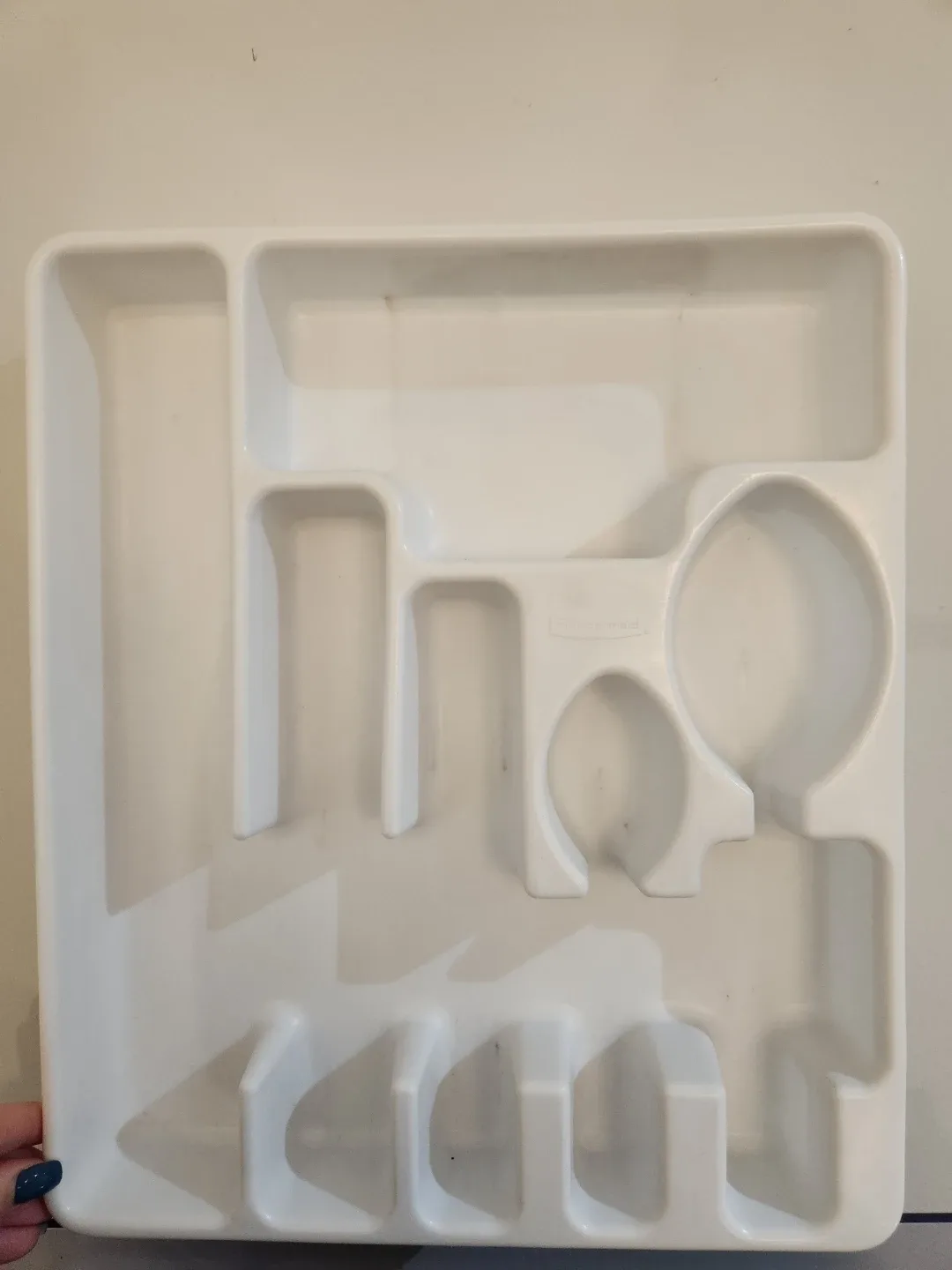 Rubbermaid White Cutlery Tray