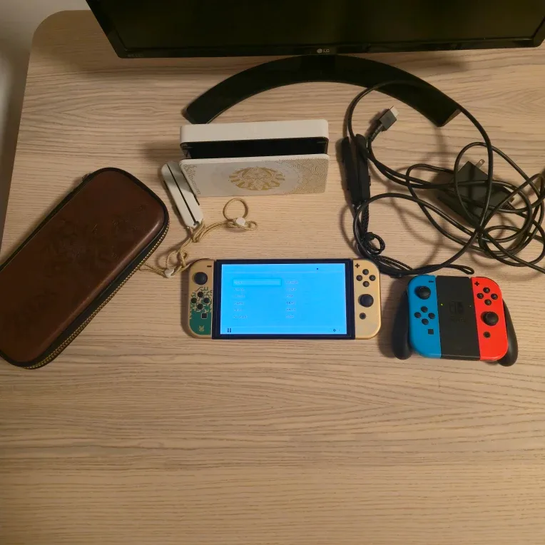 Nintendo Switch OLED Zelda Edition. Great condition.
